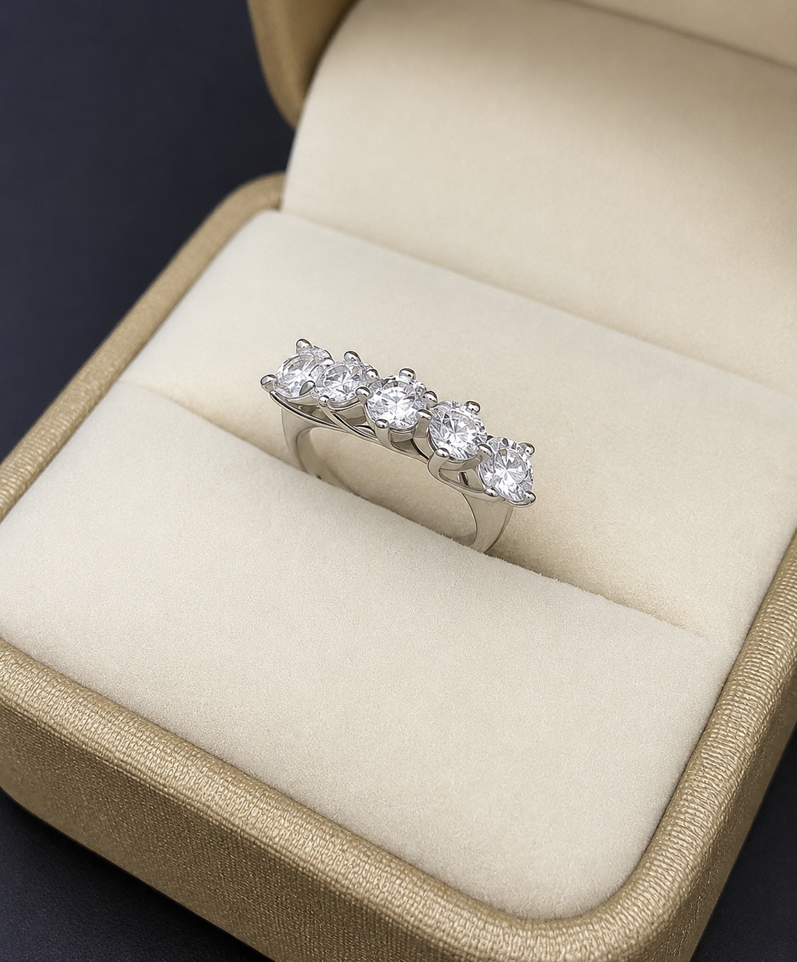 Eternal Five-Stone Promise Ring