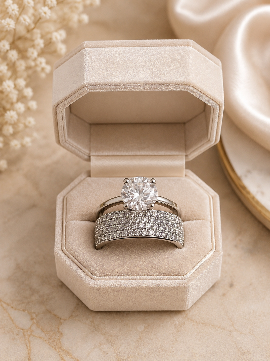 Forever Luxe Bridal Ring Set