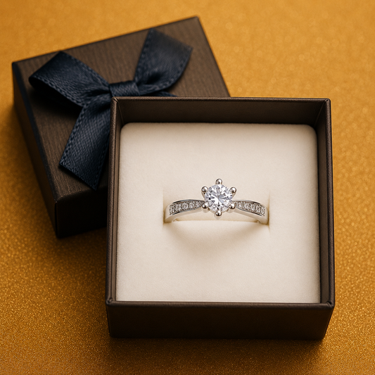 Eternal Grace Solitaire Ring